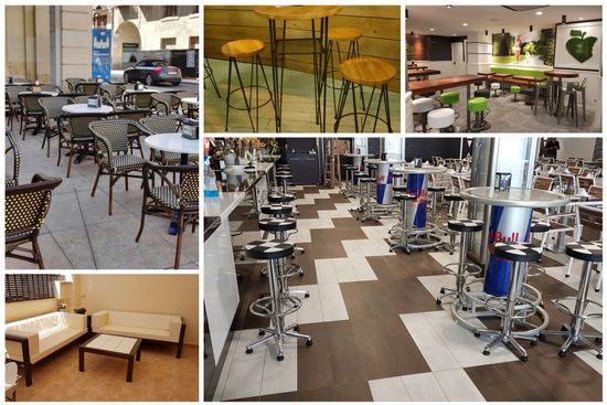 Mobiliario para hostelería fabricado por Llopis